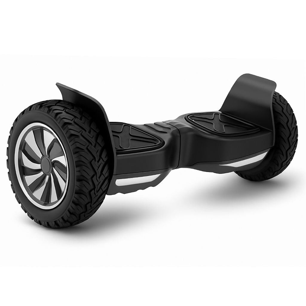 Hoverboard 8,5 Offroad com Bluetooth e LEDs - Preto